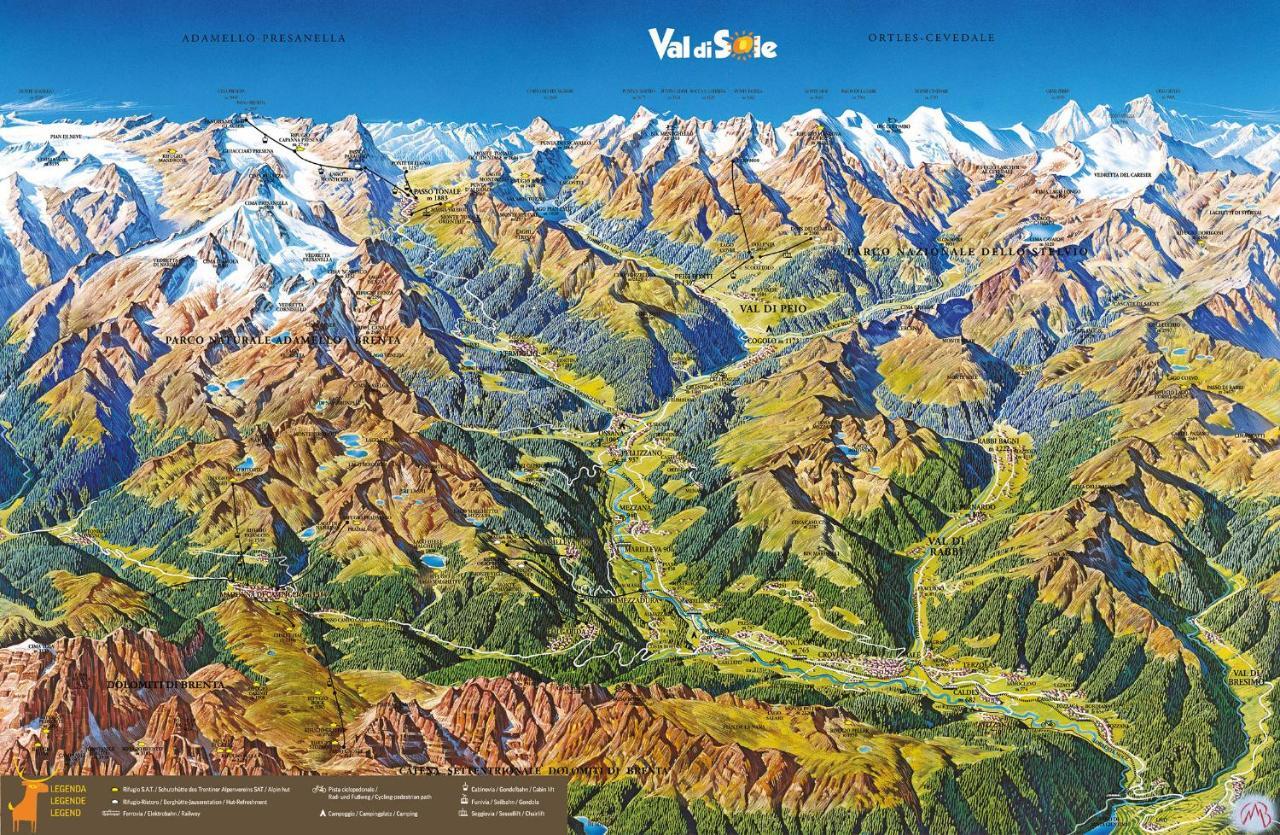 Angeli Dolomiti House Lejlighed Croviana Eksteriør billede