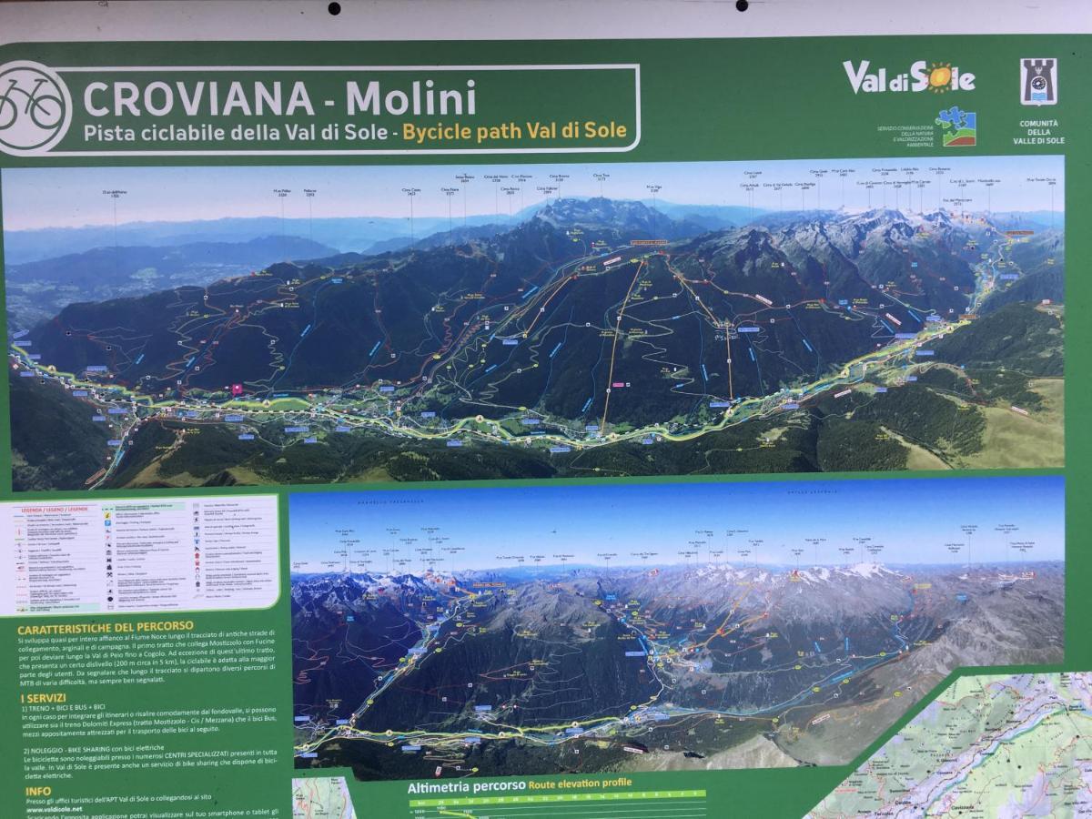 Angeli Dolomiti House Lejlighed Croviana Eksteriør billede